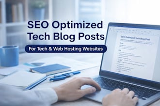 write SEO optimized tech blog posts for google ranking