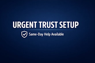 create your same day living trust setup fast to help avoid probate emergencies