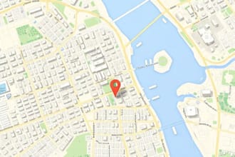 design aerial and illustrated maps for commercial estate