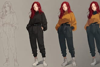 create character design for your oc