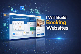 develop booking website with admin panel