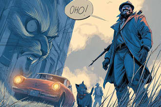 design comic book and cartoon comic book illustration