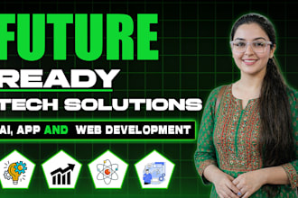 develop future ready ai, web and mobile app solutions