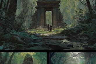 create environment concept art