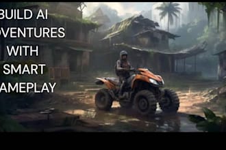 build ai adventures game, adaptive n dynamics storyline rpg with smart gameplay