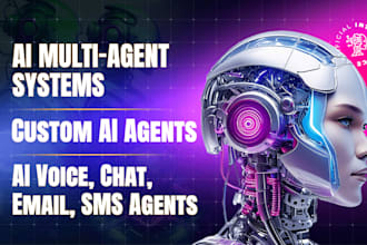 build multi agent system and custom ai agents to automate your business