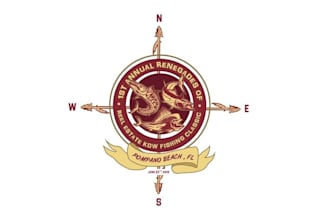 design charity fishing tournament logo
