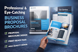 deliver fast professional brochure and tri fold design