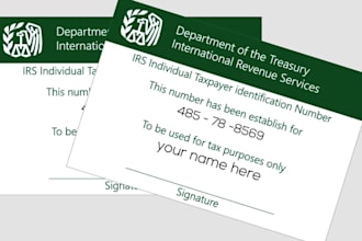 apply for individual taxpayer identification number itin for non USA as USA caa