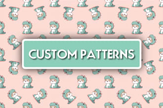do seamless pattern design as illustrator vector swatches