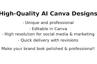 generate professional canva ai designs for your brand