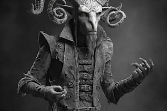 fantasy horror and fantasy horror character