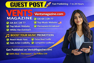 publish guest post on vents magazine da 64 with dofollow backlinks