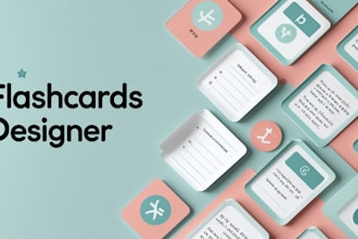 make flashcards for students, teachers and parents