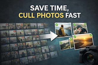 cull event and lifestyle photos in lightroom