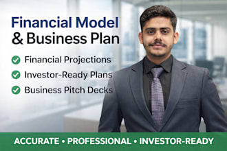 prepare business plans and financial models