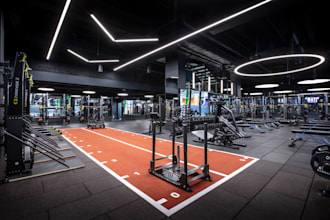 design 3d fitness center, 3d gym design, sport complex in 24 hours