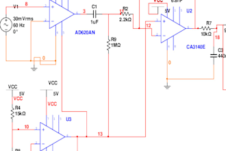 design and simulate circuits and will do tasks on multisim