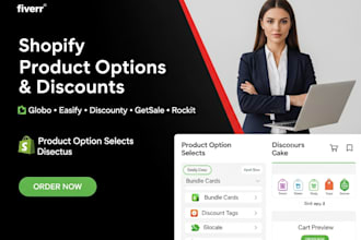 setup shopify globo product easify discounty 506 getsale rockit rubik website