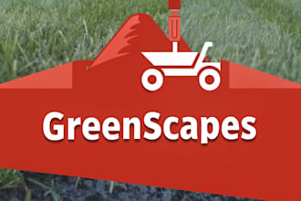 design unique landscape and lawn care logo