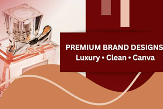 design premium product posts for luxury brands
