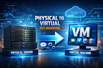 migrate your windows physical server to virtual machine
