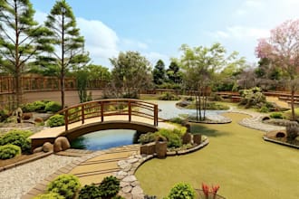 design and render your landscape design
