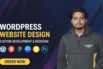 design and develop a modern, responsive website