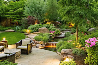 do  garden backyard landscape design as a landscape architect