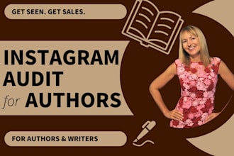 do an instagram audit for authors