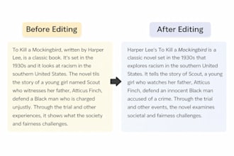 edit and improve your story or written content