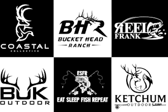 draw wonderful deer head mascot logo design