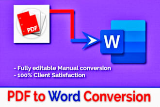 convert PDF to editable word document