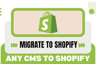 shopify store migration wix wordpress magento any cms migrate to shopify store