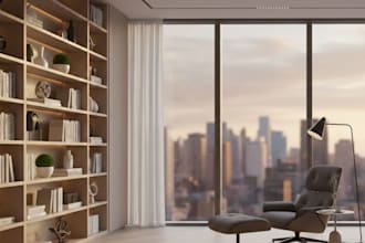 design clean and professional zoom meeting background