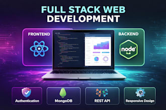build scalable node js backend and rest API for your web app