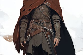 create fantasy dnd character