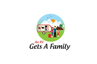 do xtreme rv fun adventurous logo with an rv gets a family