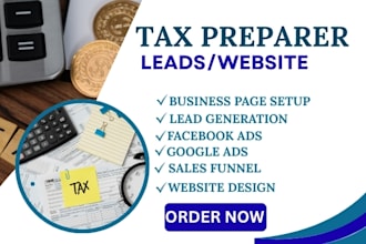 tax preparation leads income tax leads tax website finance leads tax leads