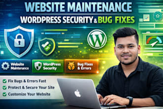 do wordpress security website maintenance update bug fix and malware removal