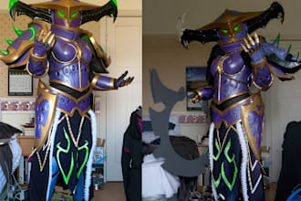 do 3dcosplay creation cosplay model anime cosplay fabric cosplay 3d cosplay mask
