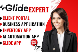 build glide app, glide ai, glide, glide developer for mobile app as glide expert