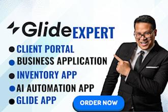 build glide app, glide ai, glide, glide developer for mobile app as glide expert