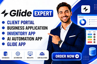 build glide app, glide ai, glide, glide developer for mobile app as glide expert