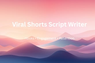 viral youtube shorts scripts using ai