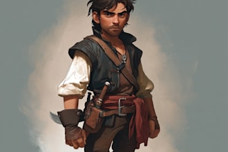 make game character portraits for tabletop or games