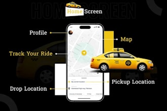 develop transportation app taxi booking app ride hailing app cab booking app