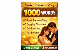 write a professional romance fiction or ebook story