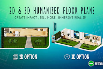 create 3d floor plans