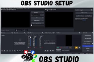 setup streamlabs obs overlay for youtube podcast